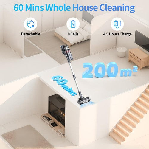UMLO V160 Cordless Vacuum Cleaner 33kPa 500W