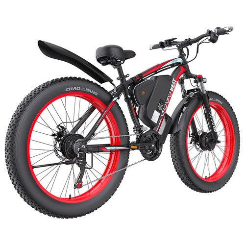GOGOBEST GF700 Electric Bike, 2*500W Dual Motor, 48V 18.2Ah