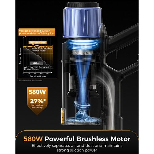 Proscenic P15 Cordless Vacuum Cleaner 50kPa