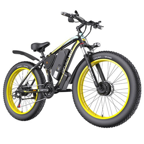 GOGOBEST GF700 Electric Bike, 2*500W Dual Motor, 48V 18.2Ah