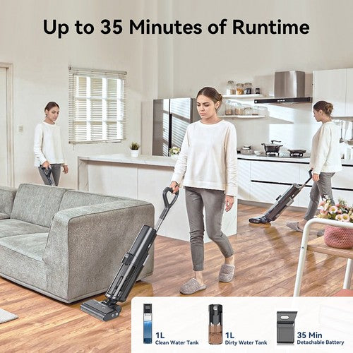 Proscenic F20A Cordless Vacuum Cleaner, LED Screen, Self-Cleaning & Air Drying