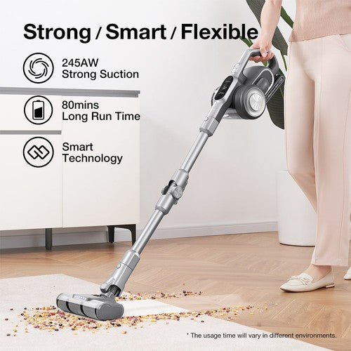 JIMMY H10 Flex Mopping Version Handheld Cordless Vacuum Cleaner, 245AW 26Kpa
