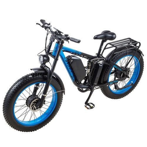 ORZELEBIKE K17 Electric Bike, 1000W*2 Motor, 48V 25Ah