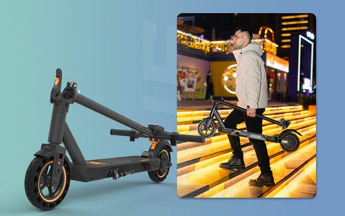 KuKirin S1 Max Foldable Electric Scooter, 350W Motor, 36V 10.4Ah