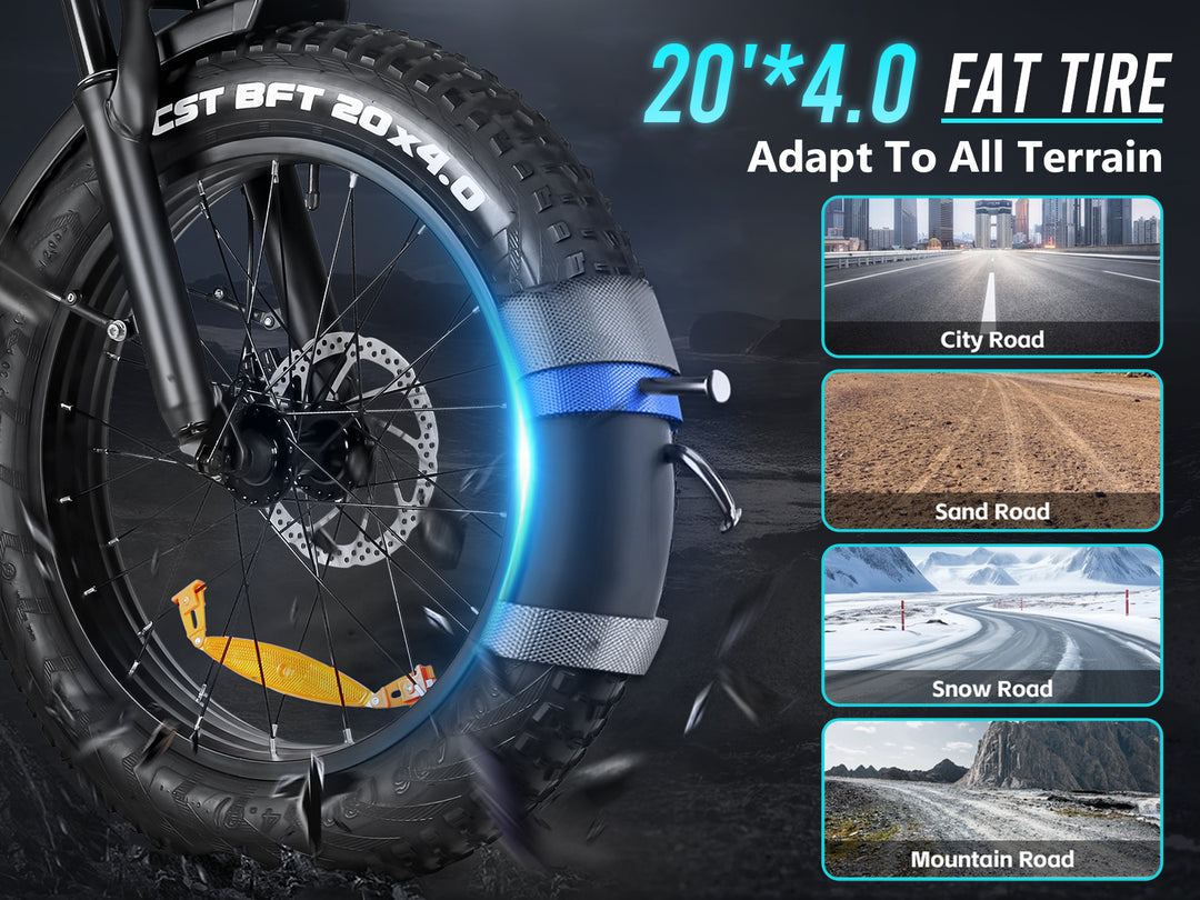 Samebike RS-A02 Pro Electric Bike Off Road