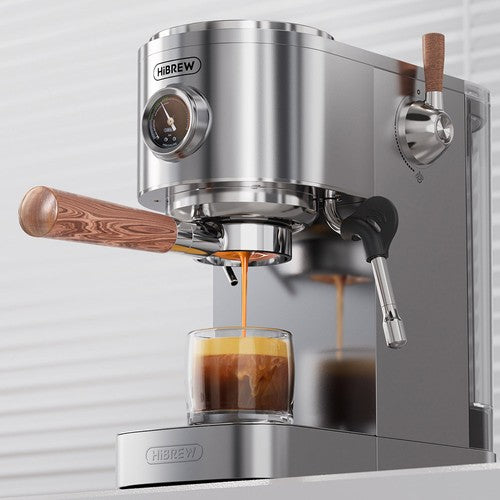 HiBREW H13 Semi-automatic Coffee Machine, Dual Boiler