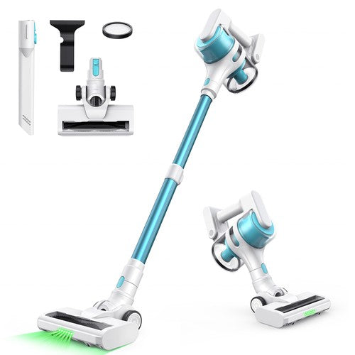 MOOSOO S6 Cordless Stick Vacuum Cleaner, 18kPa