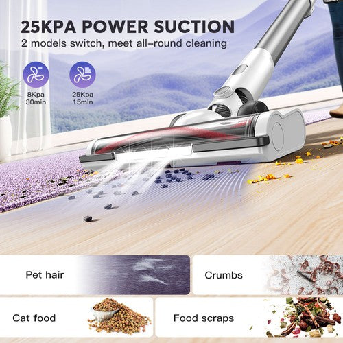 Teendow V08 Pro Cordless Vacuum Cleaner 25kPa