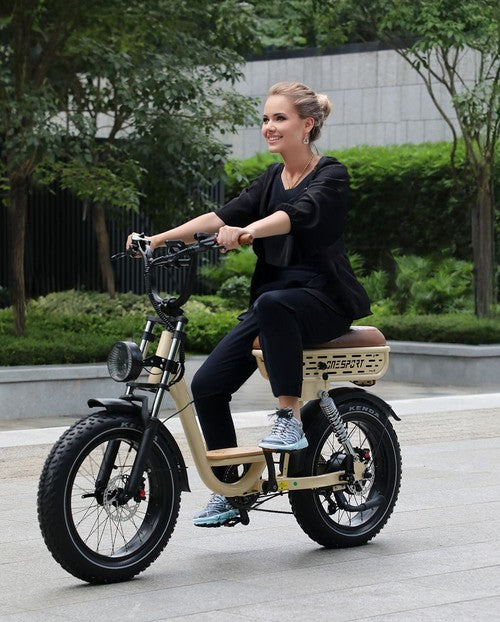 Onesport W77 Electric Bike, 500W Motor, 48V 18Ah