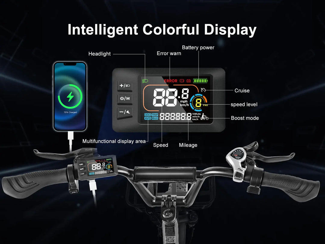 C05 Pro Step-through Folding Electric Bike