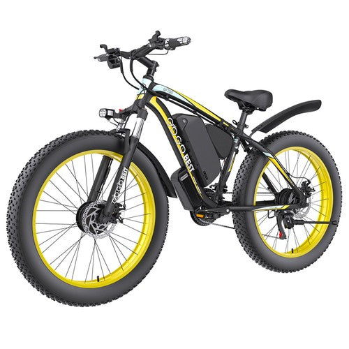 GOGOBEST GF700 Electric Bike, 2*500W Dual Motor, 48V 18.2Ah
