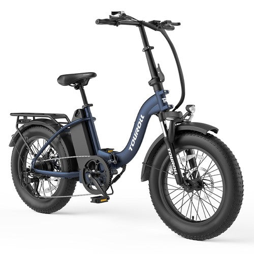 Touroll S2 Electric Bike, 650W Max Power, 48V 15Ah