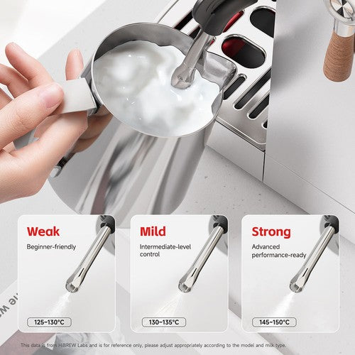 HiBREW H13 Semi-automatic Coffee Machine, Dual Boiler