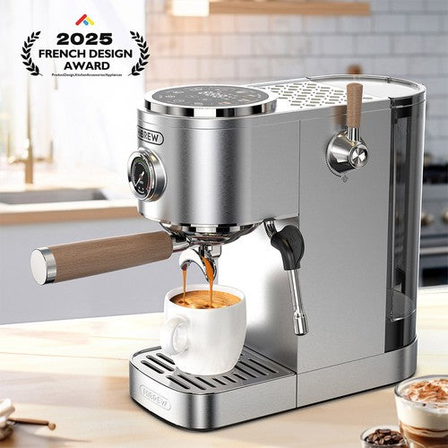HiBREW H13 Semi-automatic Coffee Machine, Dual Boiler