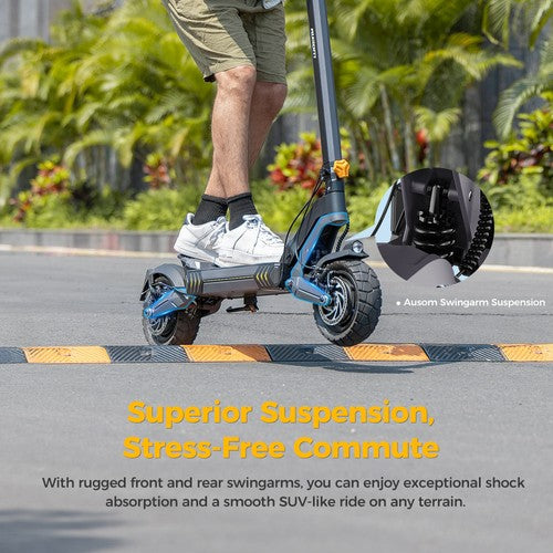 Ausom L2 Electric Scooter, 2*800W Motor, 48V 15.6Ah