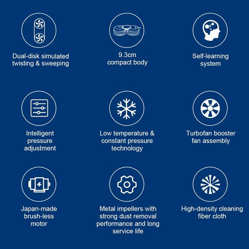 Liectroux YW610 Robot Window Vacuum Cleaner