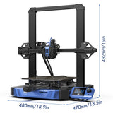 BIQU Hurakan 3D Printer, Klipper Firmware, Auto Leveling, Built-in Microprobe