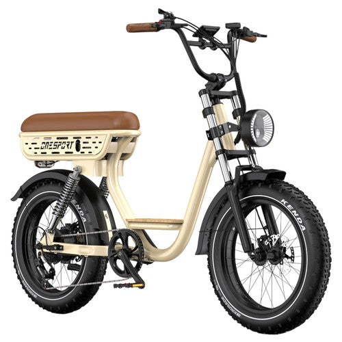 Onesport W77 Electric Bike, 500W Motor, 48V 18Ah