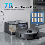 Teendow D65S MAX Robot Vacuum Cleaner 70-Day Auto-Empty 6000Pa