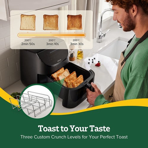 CHEFREE AF500 1700W 6.5L Air Fryer, with Smart Probe Thermometer
