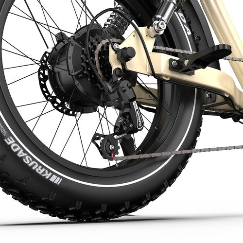 Onesport W77 Electric Bike, 500W Motor, 48V 18Ah