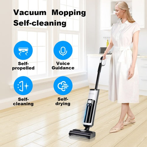 Liectroux i7 Pro Cordless Wet Dry Vacuum Cleaner, 14000Pa