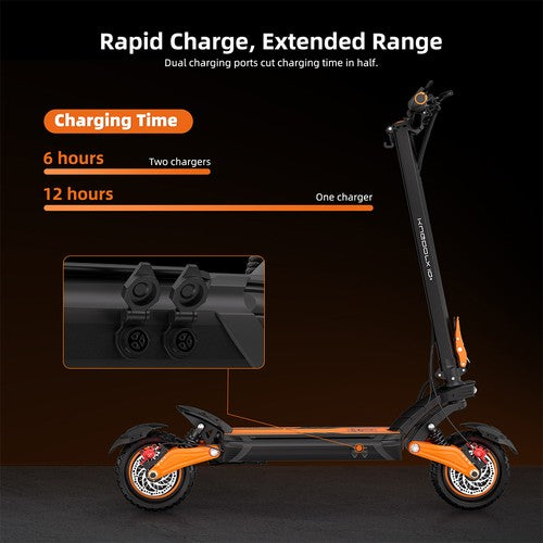 Kugoo LX10+ Electric Scooter, 2*1400W Motor, 60V 20.8Ah
