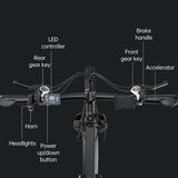 Ridstar S29 Pro Electric Bike, 1000W Motor, 48V 21Ah
