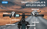 Aairsk GT900 electric bike 400W motor 36V13Ah