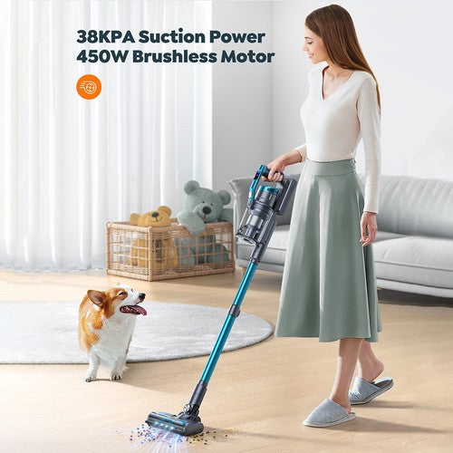 Buture VC60 Cordless Vacuum Cleaner, 450W 38kPa