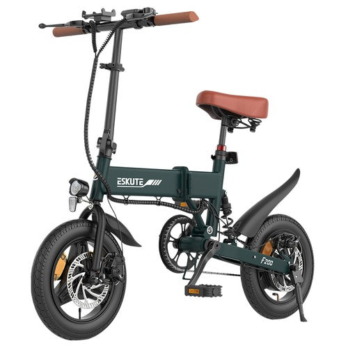 ESKUTE F200 Folding Electric Bike, 250W Motor, 36V 7.8Ah