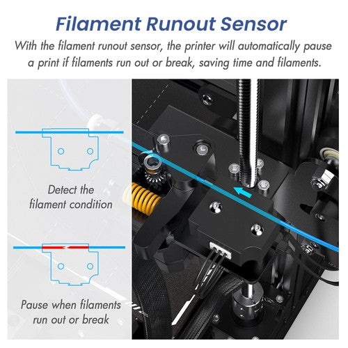 BIQU Hurakan 3D Printer, Klipper Firmware, Auto Leveling, Built-in Microprobe
