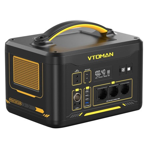 VTOMAN JUMP 1500X Portable Power Station, 828Wh