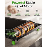 Akluer 480L-A Walking Pad with Incline, 2.5HP Under Desk Treadmill with Remote Control