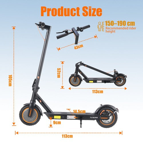 TWOFISH V1 MAX Electric Scooter, 400W Motor