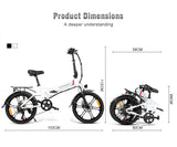 SAMEBIKE 20LVXD30-II Folding Electric Bike