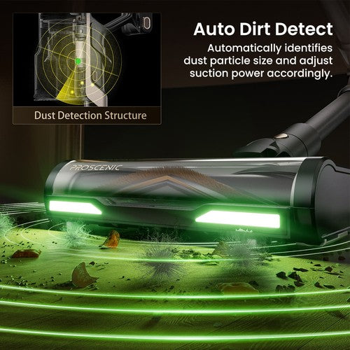 Proscenic P20 OnePass Cordless Vacuum Cleaner 70000Pa