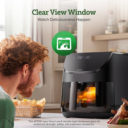 CHEFREE AF500 1700W 6.5L Air Fryer, with Smart Probe Thermometer