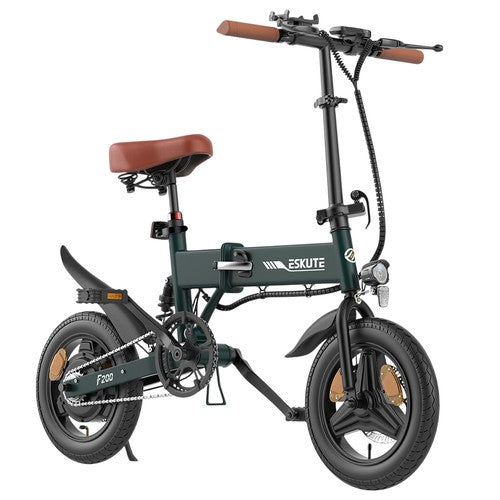 ESKUTE F200 Folding Electric Bike, 250W Motor, 36V 7.8Ah