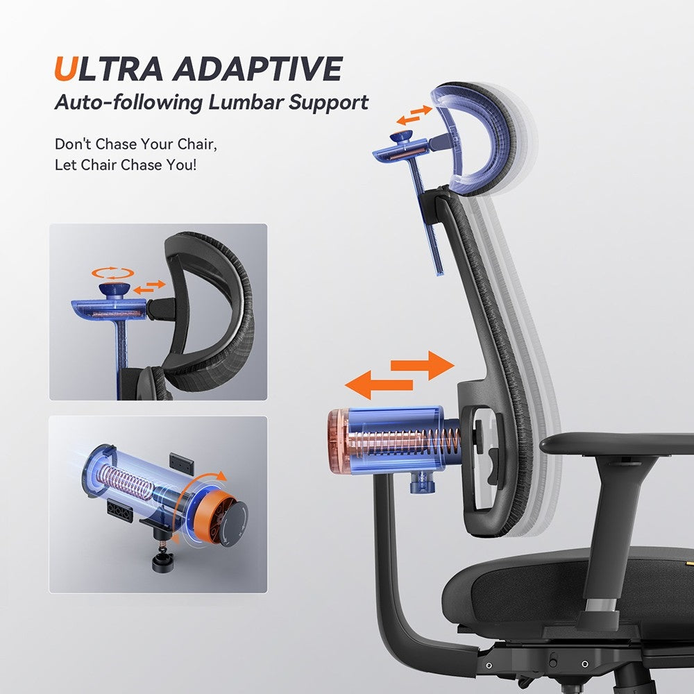 Gaming chair Newtral MagicH-BPro Black