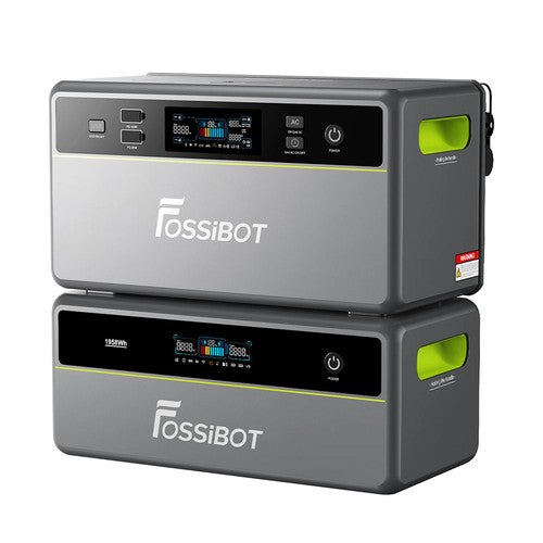 FOSSiBOT FBP1200 Portable Power Station + Expansion Battery Pack