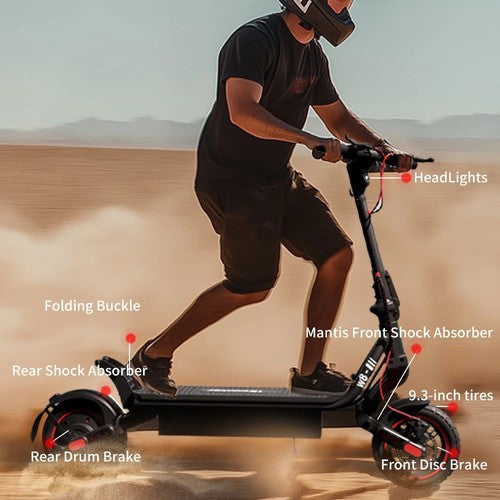 iScooter W8 Electric Scooter 500W Motor 48V 10.4Ah