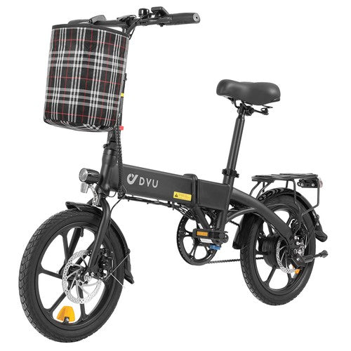 DYU A1F Pro Folding Electric Bike, 250W Motor, 36V 7.5Ah