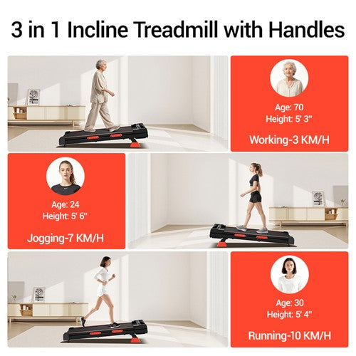 ROBORE X5 Walking Pad, Triple Shock Absorption 10km/h