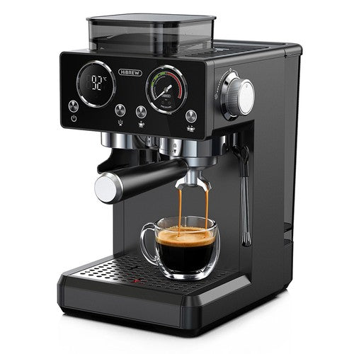 HiBREW H20 All-in-One Coffee Machine with Built-in Grinder, Dual Hot & Cold Extraction