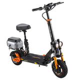 TWOFISH V5 MAX Electric Scooter with Seat, 800W Motor, 48V 18Ah