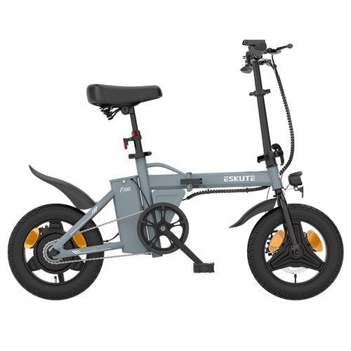 ESKUTE F100 Folding Electric Bike, 250W Motor, 36V 9Ah