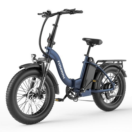 Touroll S2 Electric Bike, 650W Max Power, 48V 15Ah