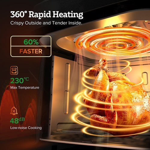 CHEFREE AF500 1700W 6.5L Air Fryer, with Smart Probe Thermometer