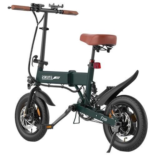 ESKUTE F200 Folding Electric Bike, 250W Motor, 36V 7.8Ah